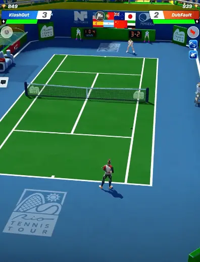 Tennis clash mod apk-3