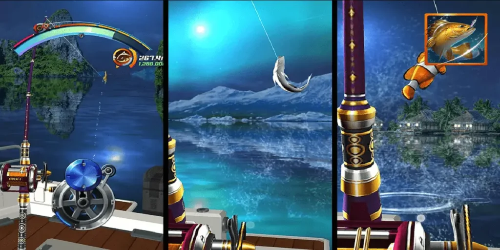 Fishing hook mod apk unlimited coins 1