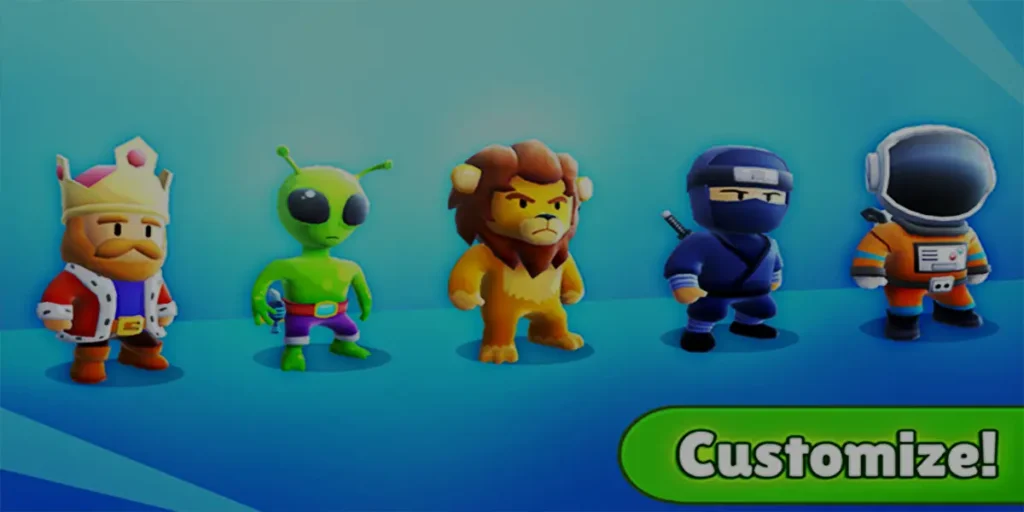 Stumble Guys Mod APK customize character