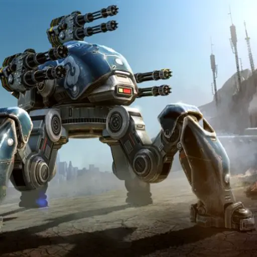 War robots mod apk unlimited gold and silver 2023